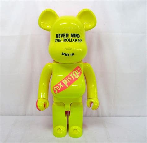 4949P ベアブリック BE RBRICK 1000 Sex Pistols セックス ピストルズ イエロー ピンク NEVER MIND