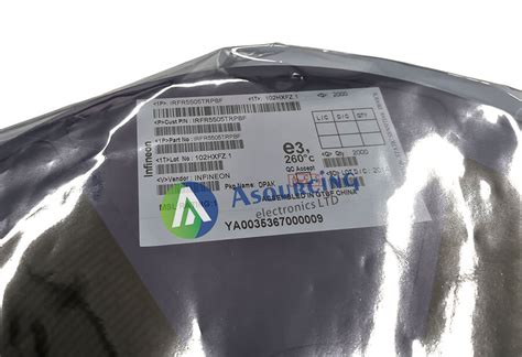 IRFR5505TRPBF Infineon Mosfet 55V 18A TO-252 - Asourcing Electronics