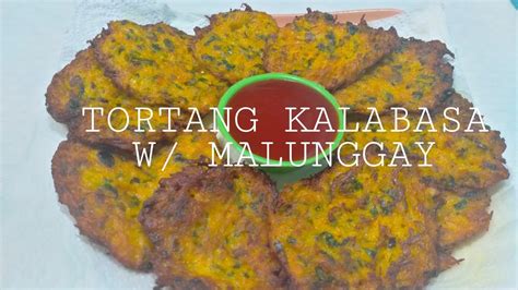 TORTANG KALABASA WITH MALUNGGAY Nhels Polinar YouTube