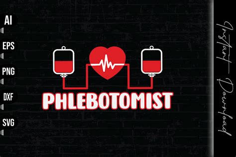 Phlebotomist Phlebotomy Design Graphic By Vecstockdesign · Creative