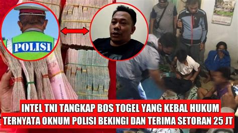 Parah Oknum Polisi Minta Lepas Bos Togel Yang Sudah Di Tangkap Intel