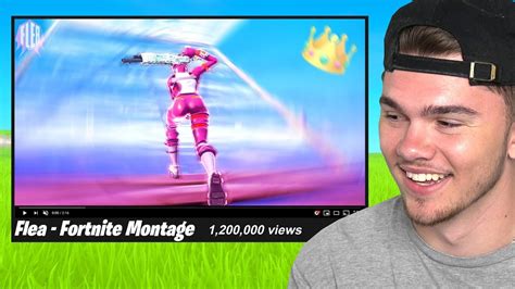 Reacting To The Best Fortnite Montages Ive Ever Seen Youtube