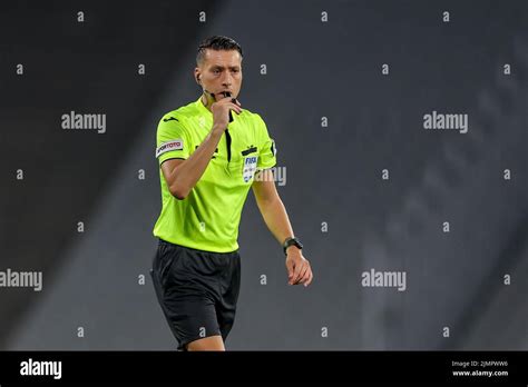 ISTANBUL TURKEY AUGUST 7 Referee Zorbay Kucuk During The Turkish