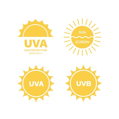 UV protection on white background,bubble shield. Solar protection ...
