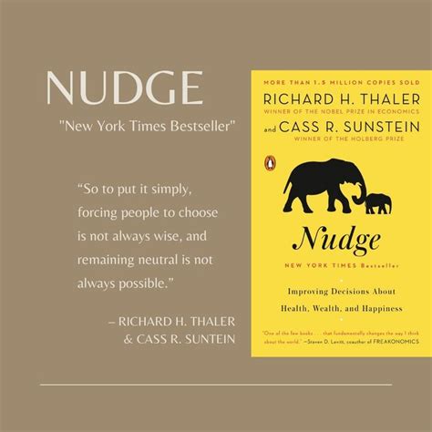 Nudge Book Summary Improving Decisions About Health Wealth And