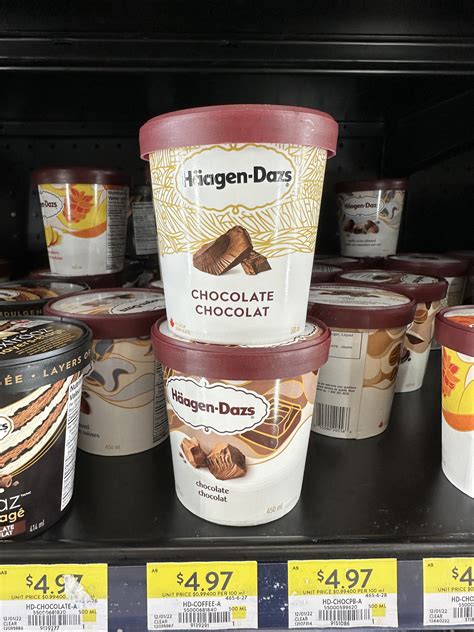 [Real Canadian Superstore] Haagen Dazs bars less than $3 each box ...