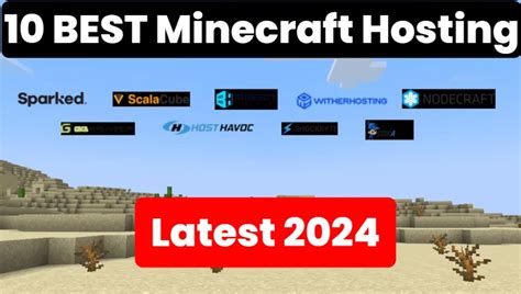 10 Best Minecraft Server Hosting 2024 Playdown Hub