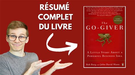 THE GO GIVER L EFFET PHILANTHROPIQUE résumé du livre de Bob Burg et