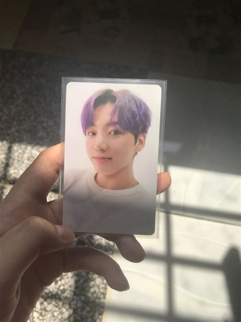 Wts Official Bts Jungkook Jk Deco Kit Photocard Pc Hobbies Toys