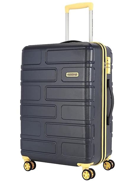 Black Base Polycarbonate American Tourister Bricklane Luggage Size