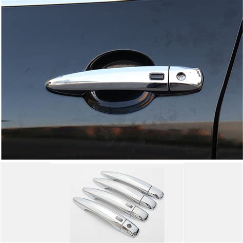 Abs Chrome Door Handle Cover Molding Trim For Nissan Sentra