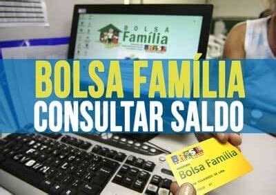 bolsa familia consultar saldo Bolsa Família 2020