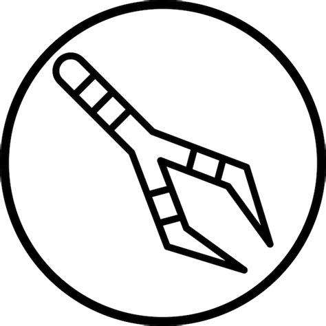 Premium Vector Tweezers Icon Style