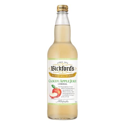 Bickfords Cloudy Apple Juice 750ml X 12 Global Food Products