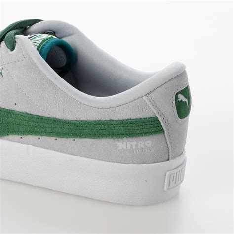 プーマ Puma Suede Skate Nitroスウェード スケート ニトロ スニーカー スケートボード 386082 （グレー系その他