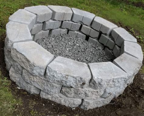 Cinder Block Fire Pit Ideas And Fire Pit Design Tips Outdoor Happens