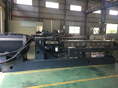 PVC Pipe Conical Twin Screw Extruder Double Screw Extrusion Machine