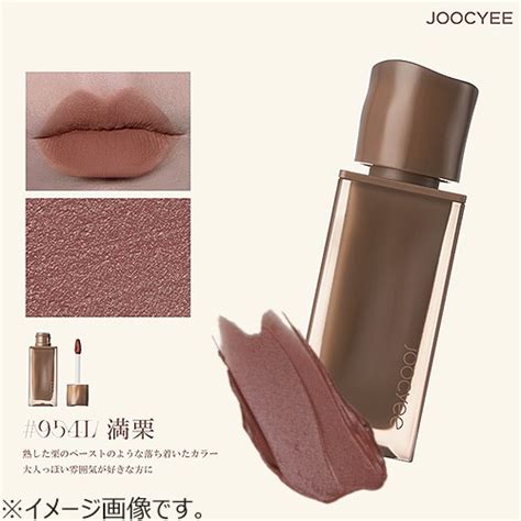 楽天市場メール便対象 1本までJoocyee ジューシー NEW NUDE ムーディームースリップ Col 954L満栗栗色