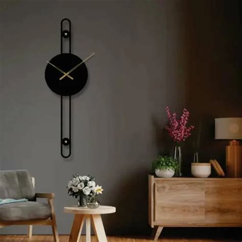Geometric Metal Wall Clock Design 41 At Rs 102600 Sector 10 Noida