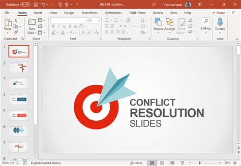 Best PowerPoint Templates Slides For Conflict Resolution