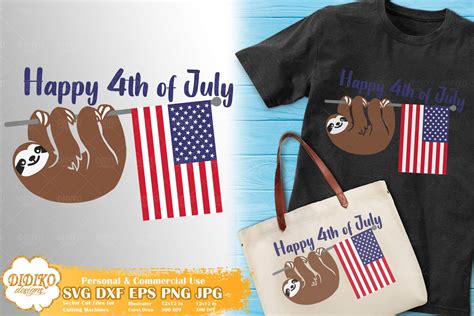 4th Of July Svg Cut Files For Cricut And Silhouette Didiko Designs