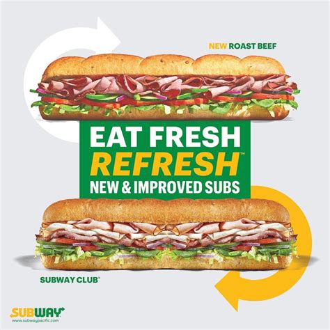 SUBWAY: NEW ROAST BEEF AND SUBWAY CLUB - GPO Guam