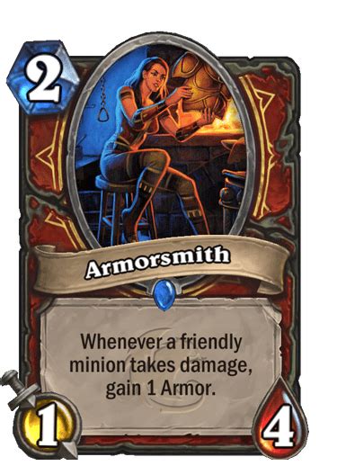 Armorsmith Warrior Card Hearthstone Icy Veins