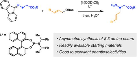 Synthesis Of Amino Esters By Iridium Catalyzed Asymmetric Allylic