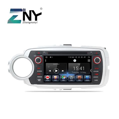 7 IPS Android 9 0 Car DVD 2 Din Auto Radio For Toyota Yaris 2012 2017