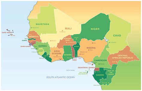 map  west central africa  quot   quot young disciple store