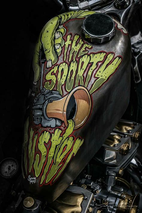 Custom Paint Job Inspirations Bobber And Chopper Motorcycles And Gas