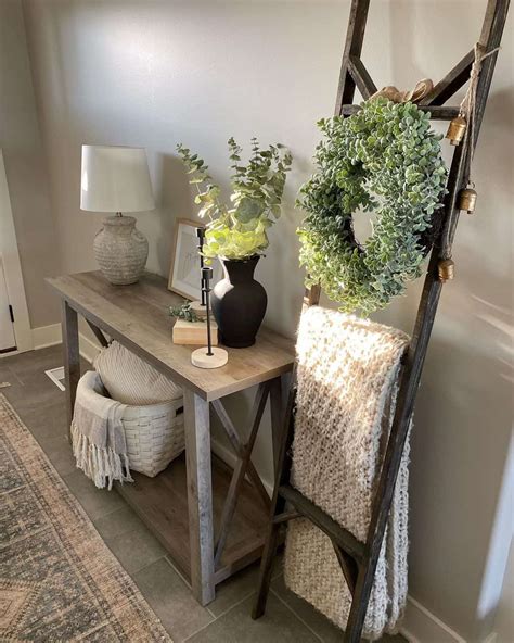 33 Stylish Farmhouse Blanket Ladder Ideas You Ll Love