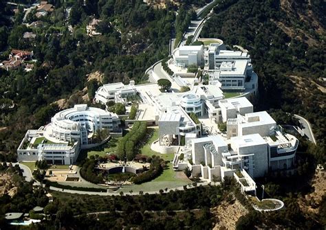 Il Getty Center A Los Angeles Infobuild