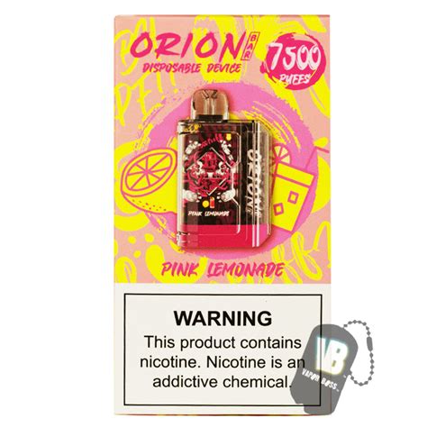 Orion Bar Pink Lemonade 1099 Vaporboss