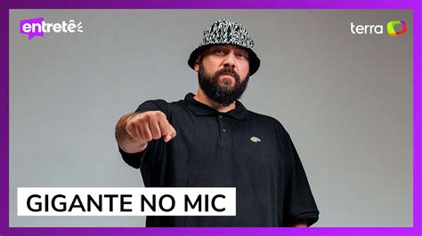 Gigante no Mic apresenta novo álbum Aproveite a Festa Ao Vivo