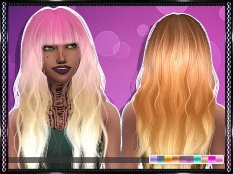 Simsworkshop Anto`s Dawn Hair Retextured Sims 4 Hairs