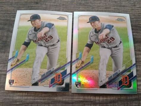 2021 Topps Chrome Refractor 103 Tarik Skubal RC Base 103 EBay