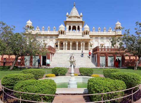 Jaswant Thada Ist Ein In Jodhpur Gelegenes Zenotaph Redaktionelles