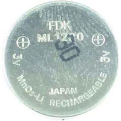 Maxell Акумулаторна батерия ml 1220 lithium 3.0v fdk (b-fdk-br-ml1220 ...