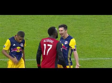 What Went Down At BMO Field Fights Toronto FC Vs New York Red Bulls