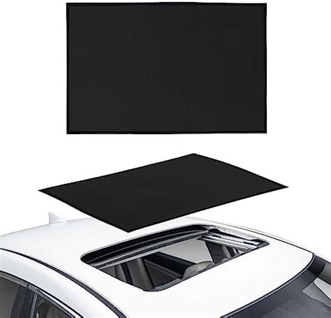 Magnetic Car Sunroof Sun Shade Breathable Mesh Car Roof Cover For Overnight Camping