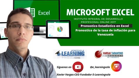 Pronostico de la tasa de inflación en Excel YouTube