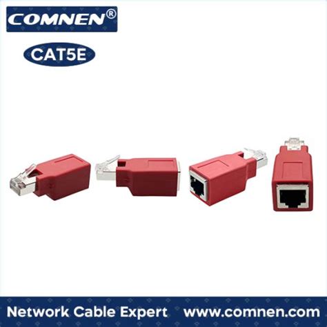 Rj45 Cat5e Cat6 Ethernet Crossover Adapter Male To Female