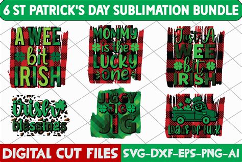 St Patrick S Sublimation Bundle Graphic By Design Zone Creative Fabrica