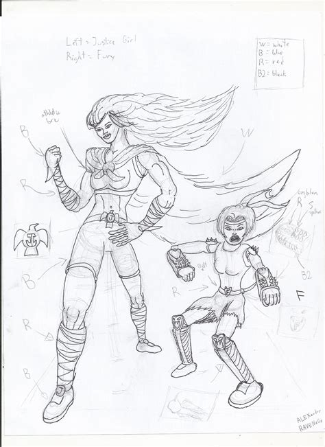 Fury And Justice Girl Contest Entry Submission By Alexraven2 On Deviantart