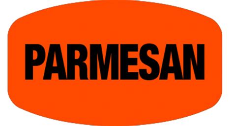 Parmesan - Adhesive Label
