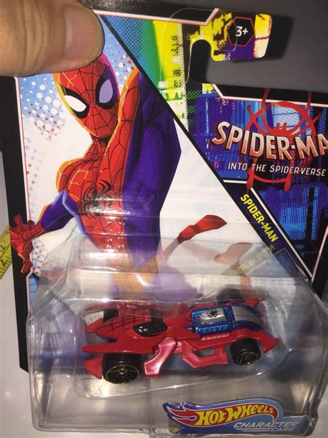 Hot Wheels Spider Man Into The Spider Verse Spider Man Hobbies Toys Toys Games On Carousell