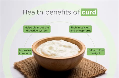 Health benefits of curd