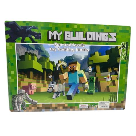 Комплект от 10 фигурки Minecraft, 49 см, 3 години - eMAG.bg