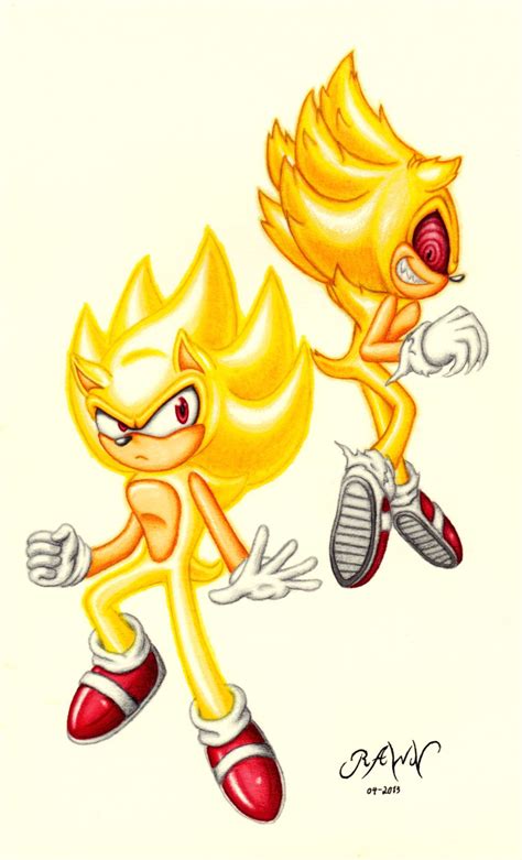 Fleetway Super Sonic | Fleetway and Super Sonic: Two Sides of a Hero by ...